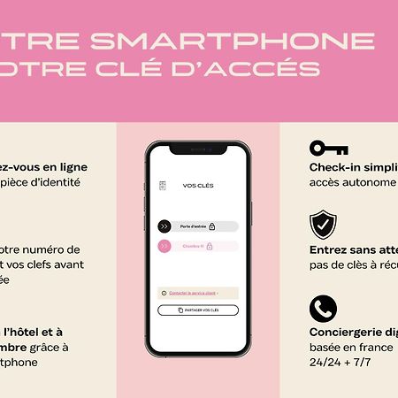 Hotel Gambettes - Entree Autonome, Reception En Ligne - Encore Mieux Limoges Esterno foto